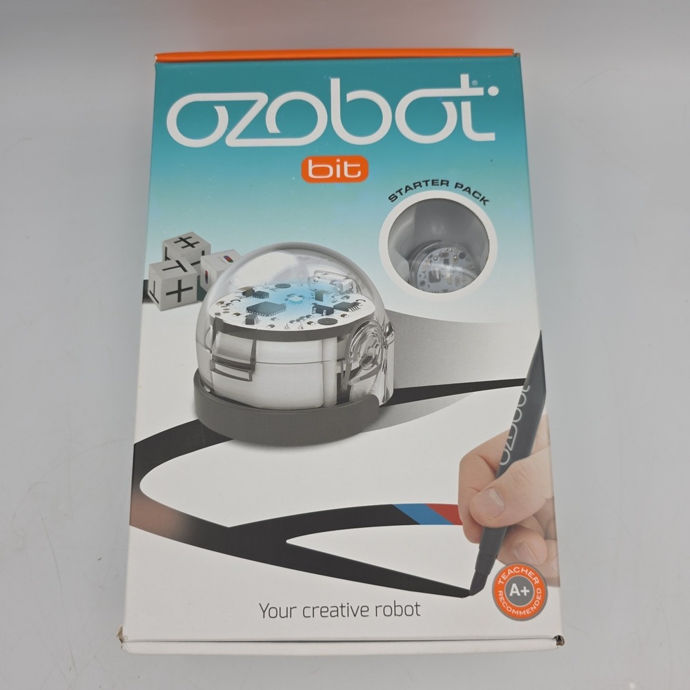Ozobot OZO-040301-04 Bit 2.0 Coding Robot Starter Pack - Works Missing Charger